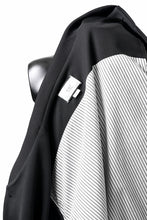 画像をギャラリービューアに読み込む, N/07 exclusive WIDE FLAP BOMBER JACKET / GAUDI SMOOTH JERSEY (BLACK)