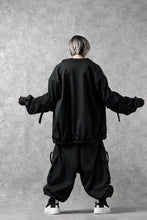画像をギャラリービューアに読み込む, N/07 exclusive WIDE FLAP BOMBER JACKET / GAUDI SMOOTH JERSEY (BLACK)