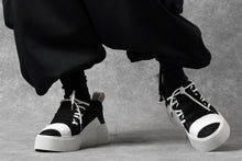 画像をギャラリービューアに読み込む, N/07 exclusive WIDE FLAP CARGO PANTS / GAUDI SMOOTH JERSEY (BLACK)