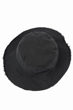 画像をギャラリービューアに読み込む, daub SOFT BUCKET HAT / L.TWILL (BLACK)