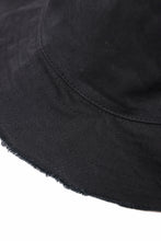 画像をギャラリービューアに読み込む, daub SOFT BUCKET HAT / L.TWILL (BLACK)