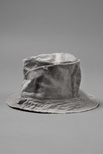 画像をギャラリービューアに読み込む, daub DYEING PATCHWORK BUCKET HAT / LIGHT CANVAS×STRIPE (DUST)