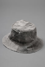 画像をギャラリービューアに読み込む, daub DYEING PATCHWORK BUCKET HAT / LIGHT CANVAS×STRIPE (DUST)