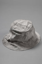 画像をギャラリービューアに読み込む, daub DYEING PATCHWORK BUCKET HAT / LIGHT CANVAS×STRIPE (DUST)