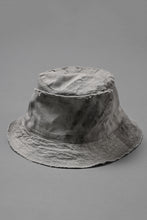 画像をギャラリービューアに読み込む, daub DYEING PATCHWORK BUCKET HAT / LIGHT CANVAS×STRIPE (DUST)