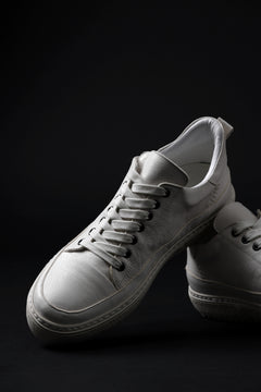 画像をギャラリービューアに読み込む, masnada LOW TOP SNEAKER / CALF SKIN LEATHER (CHALK)