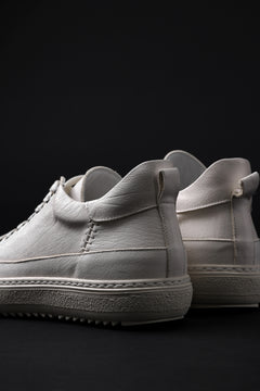 画像をギャラリービューアに読み込む, masnada LOW TOP SNEAKER / CALF SKIN LEATHER (CHALK)