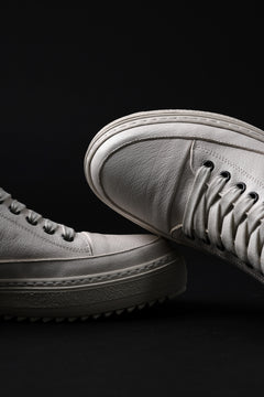 画像をギャラリービューアに読み込む, masnada LOW TOP SNEAKER / CALF SKIN LEATHER (CHALK)