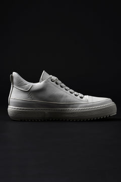 画像をギャラリービューアに読み込む, masnada LOW TOP SNEAKER / CALF SKIN LEATHER (CHALK)