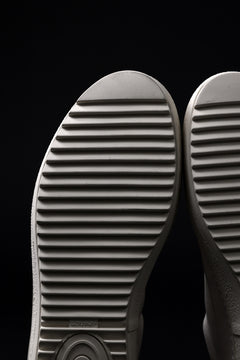 画像をギャラリービューアに読み込む, masnada LOW TOP SNEAKER / CALF SKIN LEATHER (CHALK)