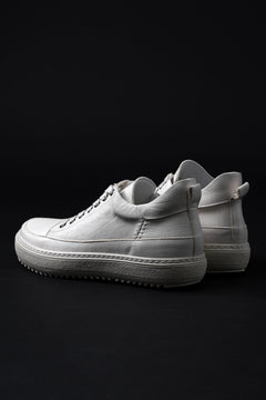 画像をギャラリービューアに読み込む, masnada LOW TOP SNEAKER / CALF SKIN LEATHER (CHALK)