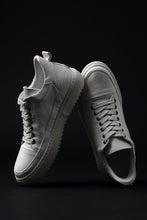 画像をギャラリービューアに読み込む, masnada LOW TOP SNEAKER / CALF SKIN LEATHER (CHALK)