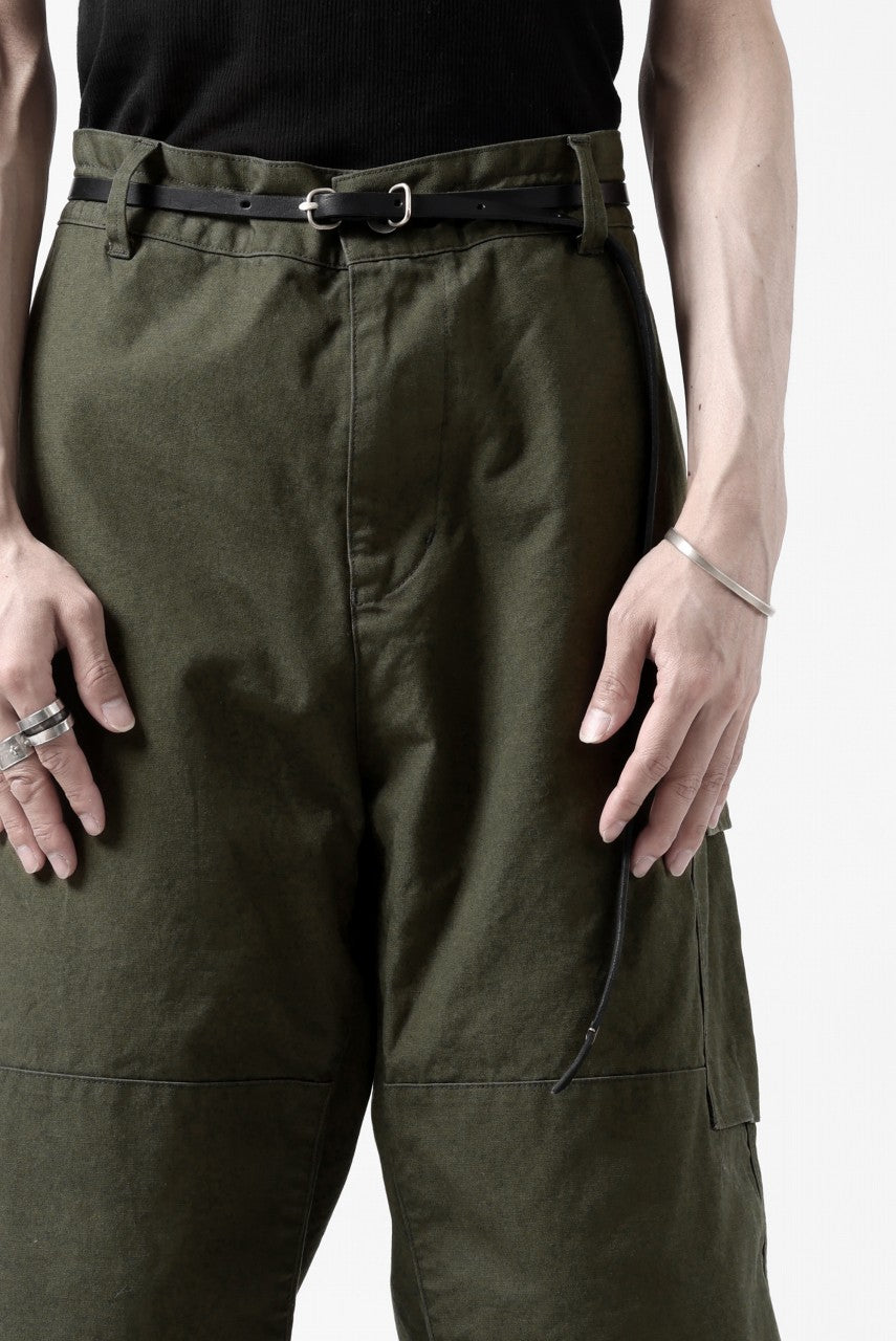 画像をギャラリービューアに読み込む, N/07 MILITARY TROUSERS M47 / LIGHT-WEIGHT DUCK (OLIVE)