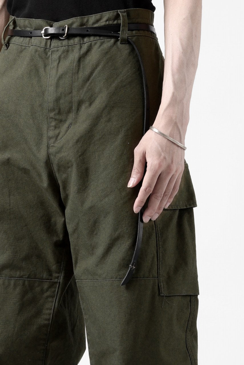 画像をギャラリービューアに読み込む, N/07 MILITARY TROUSERS M47 / LIGHT-WEIGHT DUCK (OLIVE)