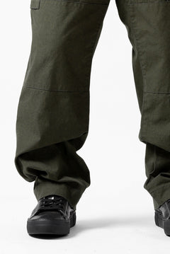 画像をギャラリービューアに読み込む, N/07 MILITARY TROUSERS M47 / LIGHT-WEIGHT DUCK (OLIVE)