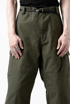 画像をギャラリービューアに読み込む, N/07 MILITARY TROUSERS M47 / LIGHT-WEIGHT DUCK (OLIVE)