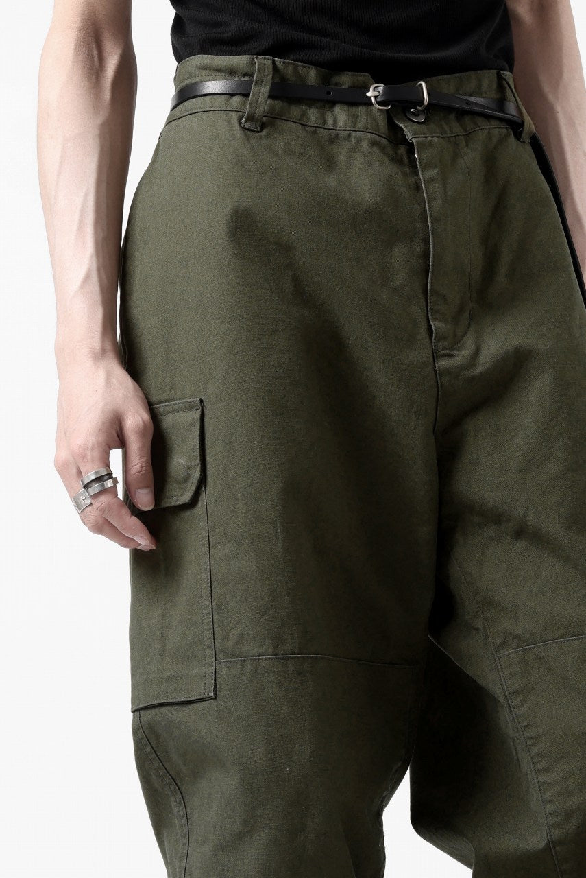 画像をギャラリービューアに読み込む, N/07 MILITARY TROUSERS M47 / LIGHT-WEIGHT DUCK (OLIVE)