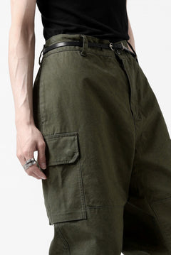 画像をギャラリービューアに読み込む, N/07 MILITARY TROUSERS M47 / LIGHT-WEIGHT DUCK (OLIVE)
