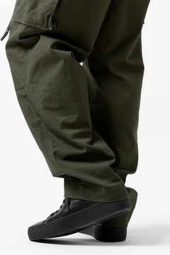 画像をギャラリービューアに読み込む, N/07 MILITARY TROUSERS M47 / LIGHT-WEIGHT DUCK (OLIVE)