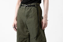 画像をギャラリービューアに読み込む, N/07 MILITARY TROUSERS M47 / LIGHT-WEIGHT DUCK (OLIVE)