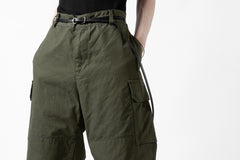 画像をギャラリービューアに読み込む, N/07 MILITARY TROUSERS M47 / LIGHT-WEIGHT DUCK (OLIVE)