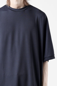 画像をギャラリービューアに読み込む, N/07 DOLMAN SHORT SLEEVE TEE / AQUASUITING THICK RIB (MIDNIGHT)