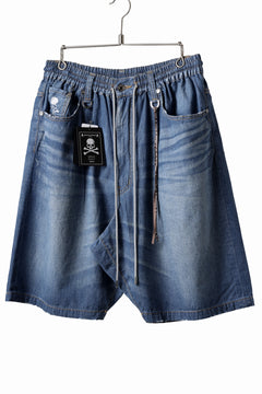 画像をギャラリービューアに読み込む, mastermind JAPAN DENIM SHORTS (INDIGO)