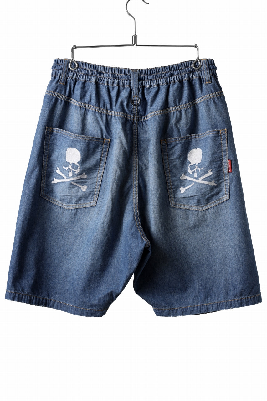 画像をギャラリービューアに読み込む, mastermind JAPAN DENIM SHORTS (INDIGO)