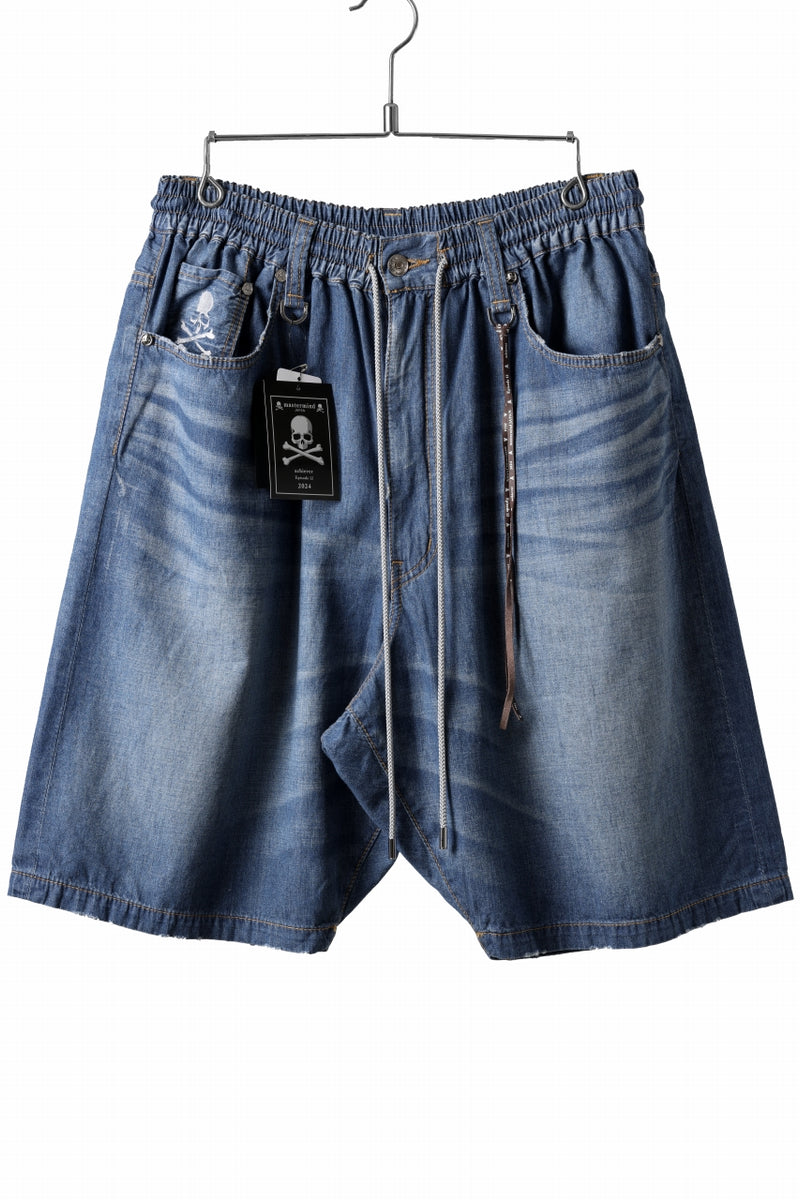 mastermind JAPAN DENIM SHORTS (INDIGO)