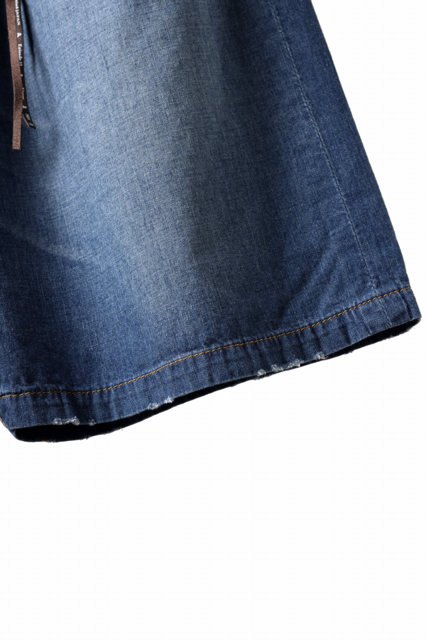 画像をギャラリービューアに読み込む, mastermind JAPAN DENIM SHORTS (INDIGO)