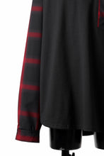 画像をギャラリービューアに読み込む, mastermind JAPAN COMBINED CHECK LS TOPS (BLACK x RED CHECK)