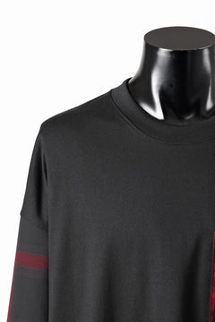 画像をギャラリービューアに読み込む, mastermind JAPAN COMBINED CHECK LS TOPS (BLACK x RED CHECK)