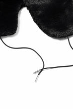 Load image into Gallery viewer, mastermind JAPAN FAUX FUR FLYING CAP (BLACK)