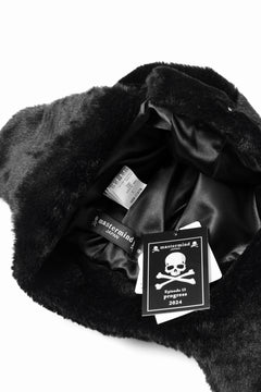 Load image into Gallery viewer, mastermind JAPAN FAUX FUR FLYING CAP (BLACK)