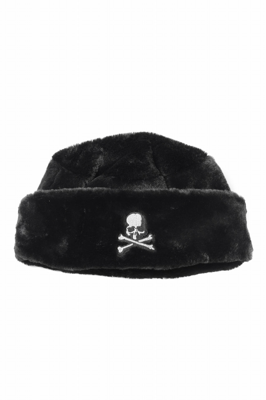 Load image into Gallery viewer, mastermind JAPAN FAUX FUR HAT (BLACK)
