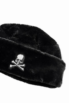 Load image into Gallery viewer, mastermind JAPAN FAUX FUR HAT (BLACK)