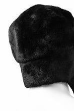 Load image into Gallery viewer, mastermind JAPAN FAUX FUR FLYING CAP (BLACK)
