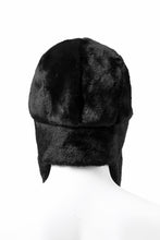 Load image into Gallery viewer, mastermind JAPAN FAUX FUR FLYING CAP (BLACK)