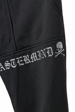 画像をギャラリービューアに読み込む, mastermind JAPAN WIDE FIT TROUSERS / HIGH END STRETCH JERSEY (BLACK)