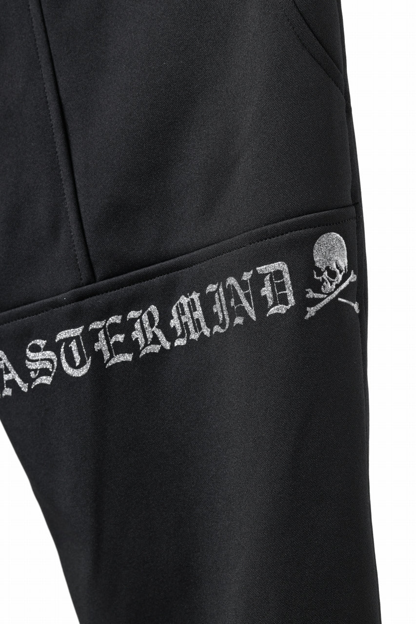 画像をギャラリービューアに読み込む, mastermind JAPAN WIDE FIT TROUSERS / HIGH END STRETCH JERSEY (BLACK)
