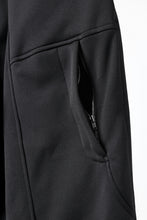 画像をギャラリービューアに読み込む, mastermind JAPAN WIDE FIT TROUSERS / HIGH END STRETCH JERSEY (BLACK)