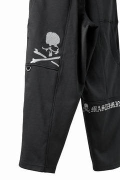 画像をギャラリービューアに読み込む, mastermind JAPAN WIDE FIT TROUSERS / HIGH END STRETCH JERSEY (BLACK)