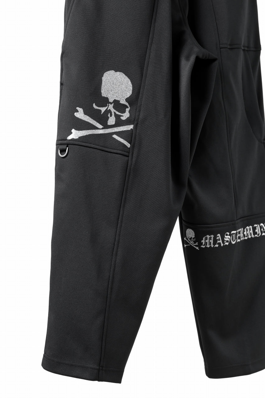 画像をギャラリービューアに読み込む, mastermind JAPAN WIDE FIT TROUSERS / HIGH END STRETCH JERSEY (BLACK)