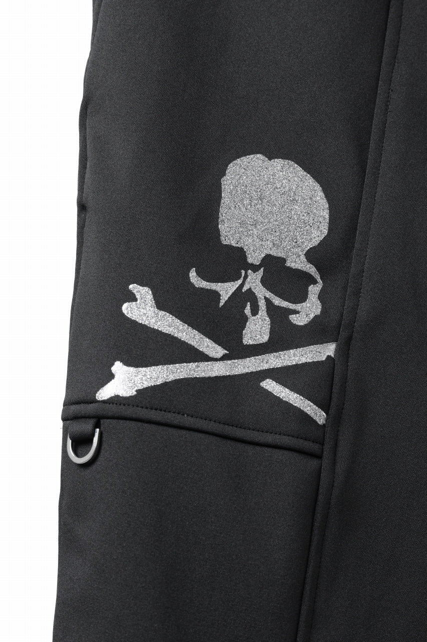 画像をギャラリービューアに読み込む, mastermind JAPAN WIDE FIT TROUSERS / HIGH END STRETCH JERSEY (BLACK)