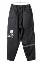画像をギャラリービューアに読み込む, mastermind JAPAN WIDE FIT TROUSERS / HIGH END STRETCH JERSEY (BLACK)