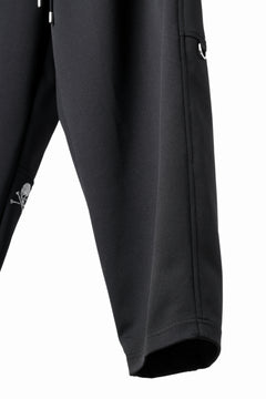 画像をギャラリービューアに読み込む, mastermind JAPAN WIDE FIT TROUSERS / HIGH END STRETCH JERSEY (BLACK)
