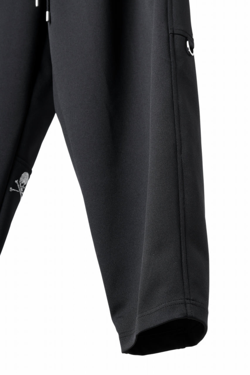 画像をギャラリービューアに読み込む, mastermind JAPAN WIDE FIT TROUSERS / HIGH END STRETCH JERSEY (BLACK)