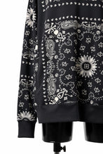画像をギャラリービューアに読み込む, mastermind JAPAN BANDANA SWEATSHIRT / REGULAR FIT (BLACK BASE)