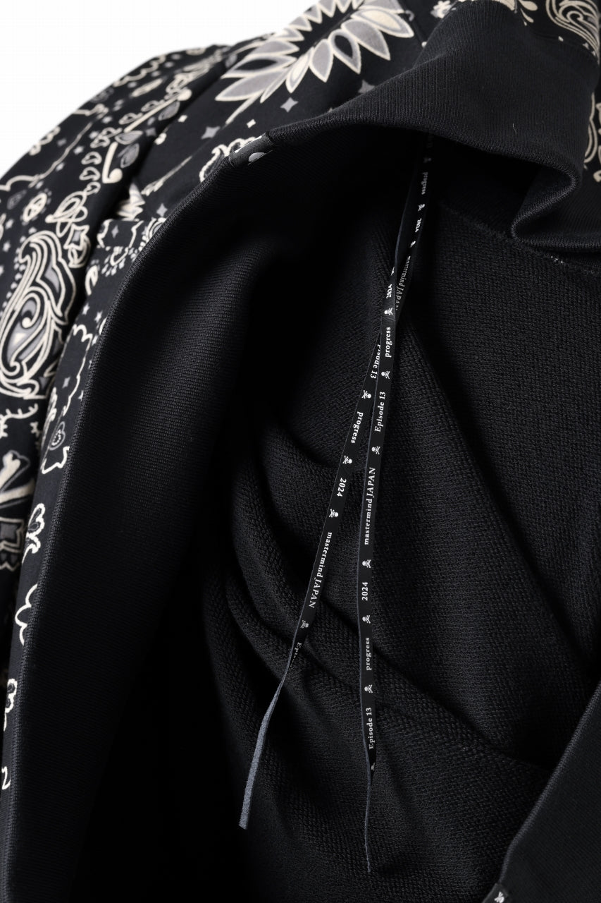 画像をギャラリービューアに読み込む, mastermind JAPAN BANDANA SWEATSHIRT / REGULAR FIT (BLACK BASE)