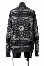 画像をギャラリービューアに読み込む, mastermind JAPAN BANDANA SWEATSHIRT / REGULAR FIT (BLACK BASE)